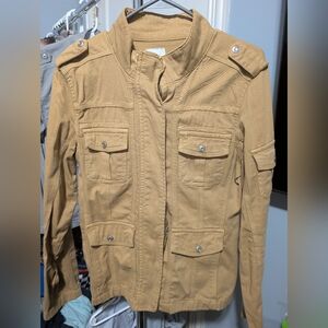 Kensie Tan Military Style Jacket